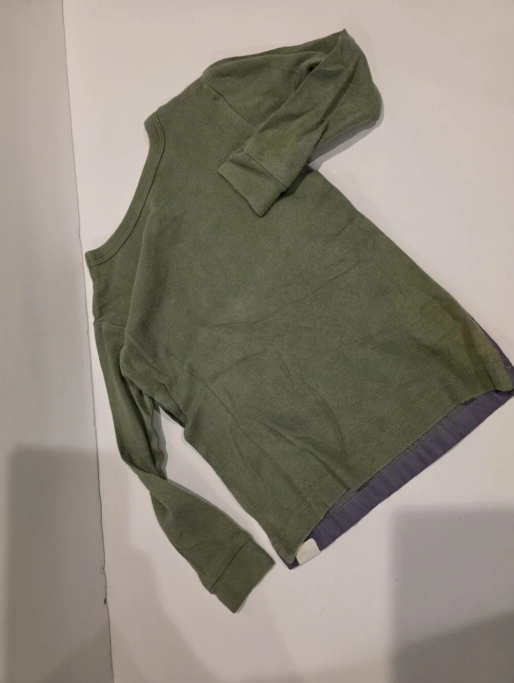Kids Colorblock Thermal Hulk Pjs - Blue with Green Cuffs Baby Gap Size 2 Organic